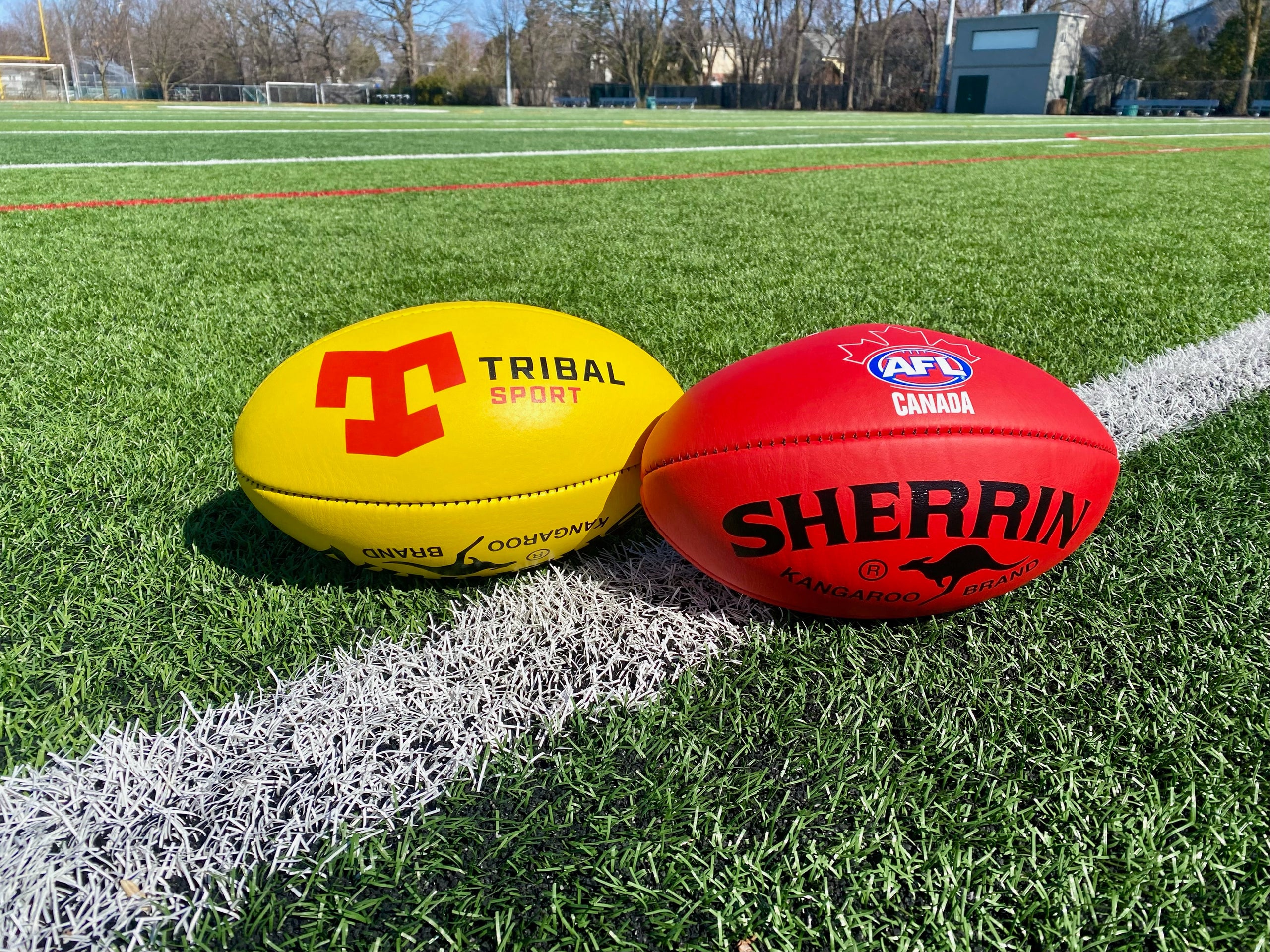 Sherrin KB Yellow AFL Canada balls | AFL Canada Shop