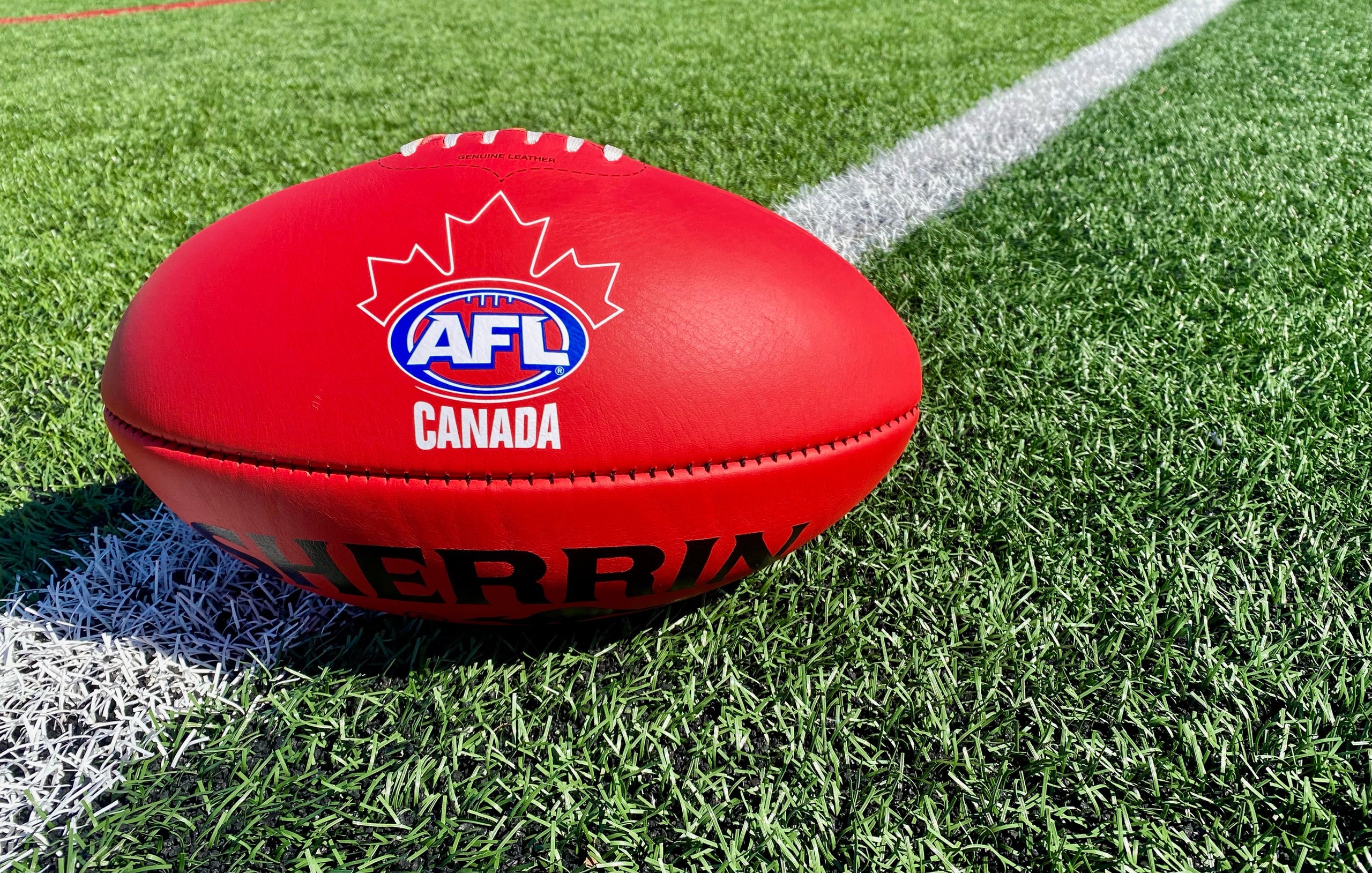 Sherrin Match AFL Canada football | AFL Canada Shop